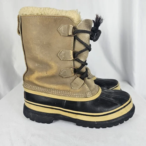 Sorel Vintage Kaufman Caribou Snow Boots Made in Canada Men’s 8 / Women’s 9.5 Sorel caribou vintage kaufman - Gem main image 4